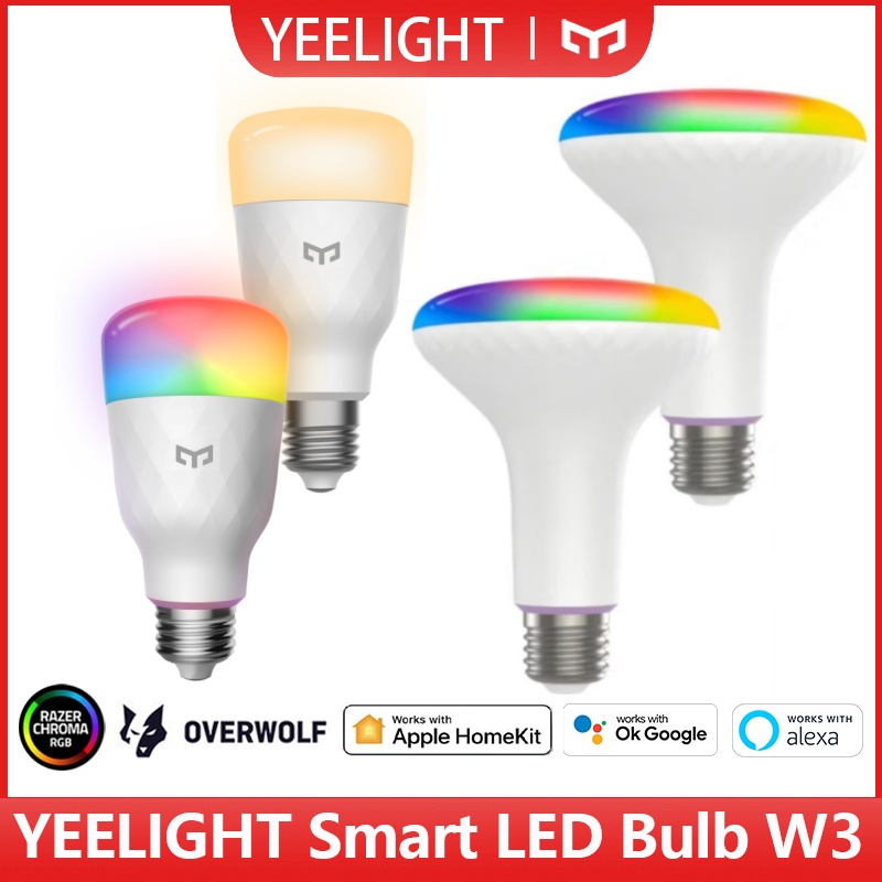 Yeelight Light Smart Bulb - Yeelight lâmpada led inteligente w3 e26