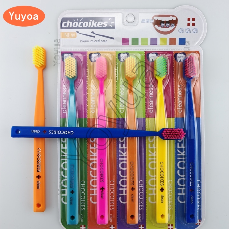 Bamboo Toothbrush Set - 50 pçs ultra macio escova de