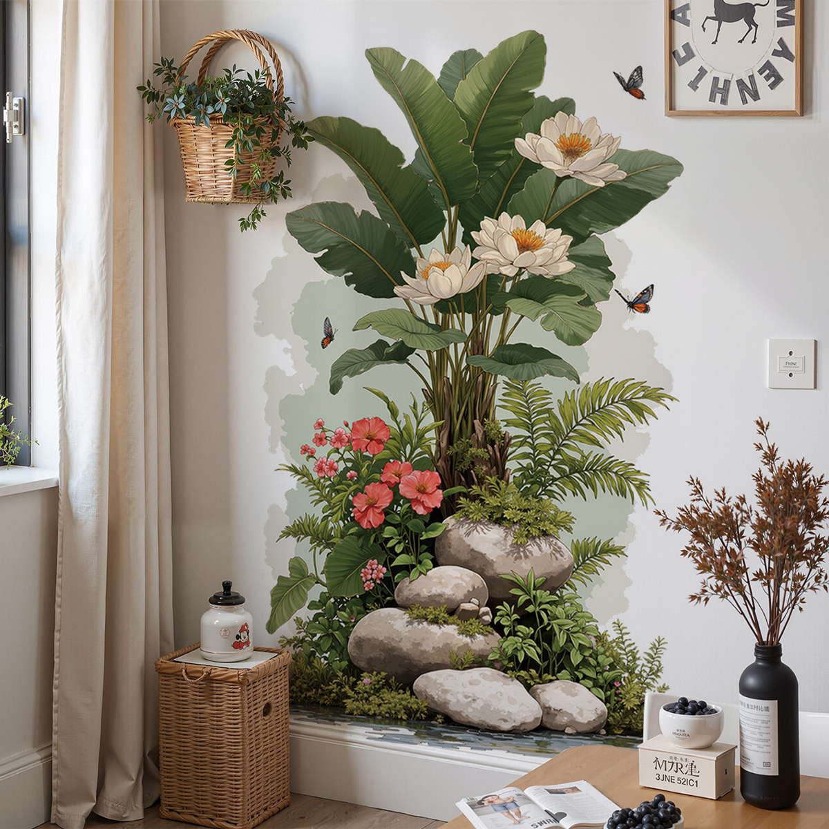 Adesivo de parede de planta ve - Sustainable Living Eco Friendly avaliação e preço
