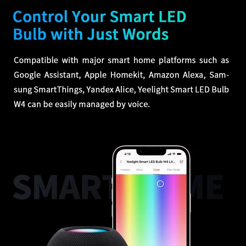 Lâmpada LED Inteligente Yeelig - Yeelight Light Smart Bulb avaliação e preço