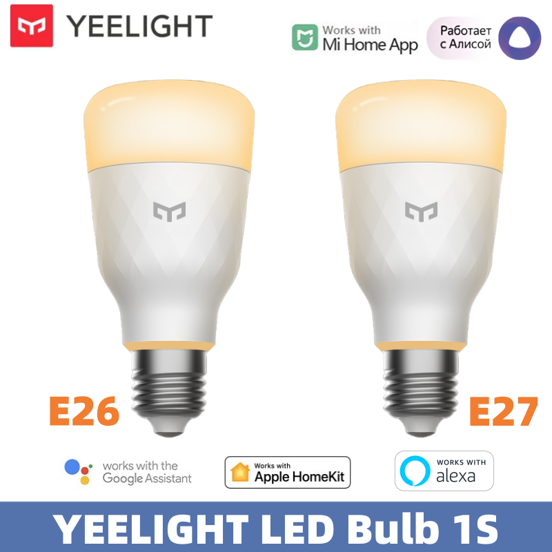 Yeelight lâmpada led 1s luz in - Yeelight Light Smart Bulb avaliação e preço