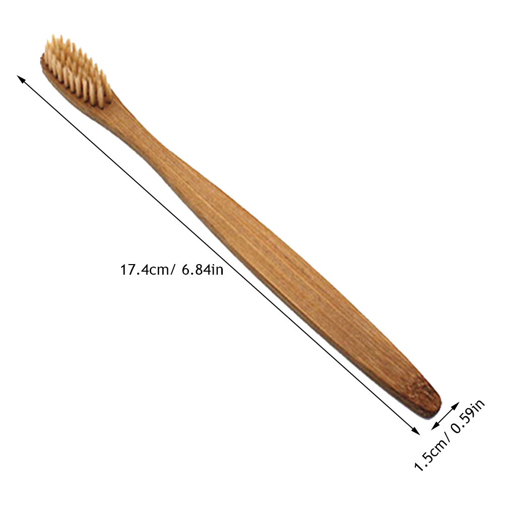Conjunto de 8 Escovas de Dente - Bamboo Toothbrush Set avaliação e preço