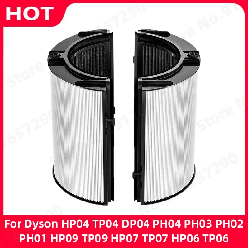 2 em 1 hepa + filtro de carbon - Dyson Fan Tp07 avaliação e preço