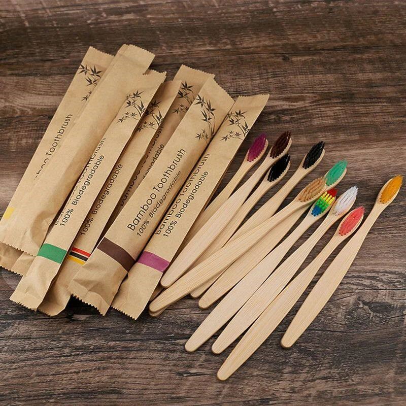 Escova de Dentes de Bambu Reut - Bamboo Toothbrush Set avaliação e preço