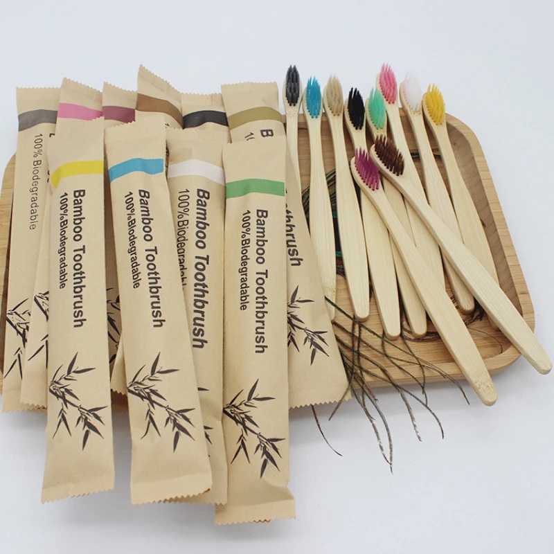 Escovas de dentes de bambu 100 - Bamboo Toothbrush Set avaliação e preço